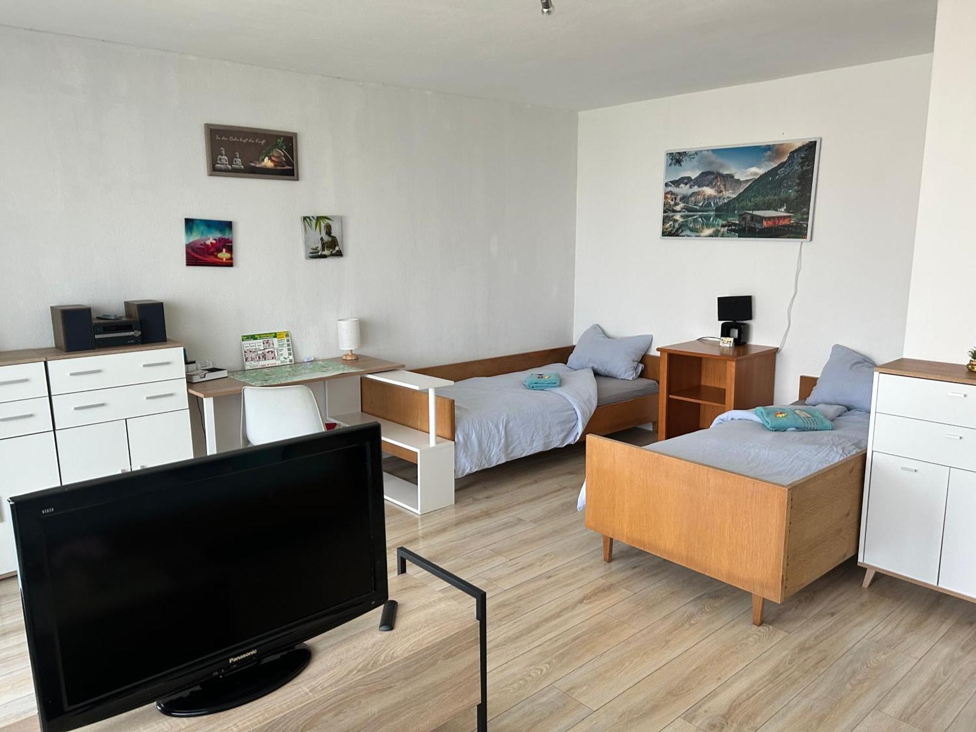 2-5 Bettzimmer Creglingen Bagian luar foto